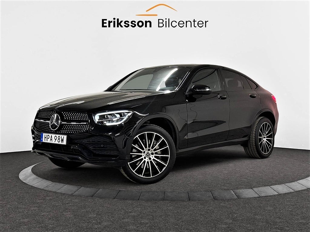 Mercedes-Benz GLC 300 de Coupé 4MATIC AMG Line Navi/B-kam/Drag/Skinn/Eu-6