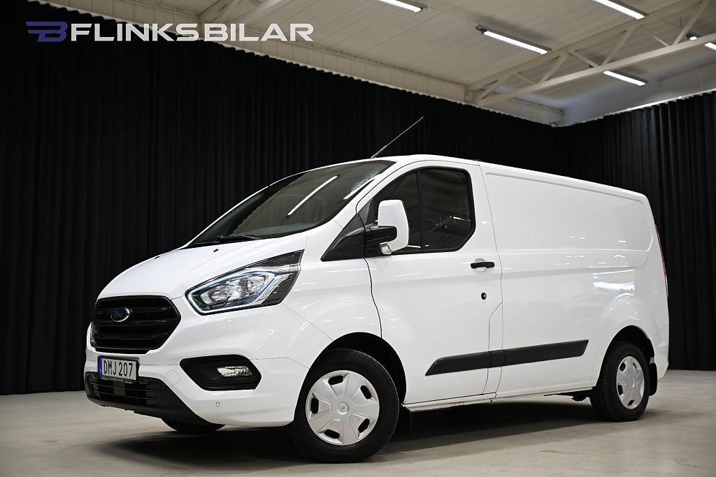 Ford transit Custom 105HK Drag|Värmare|V-Inredd|NyKamrem|EnÄgare