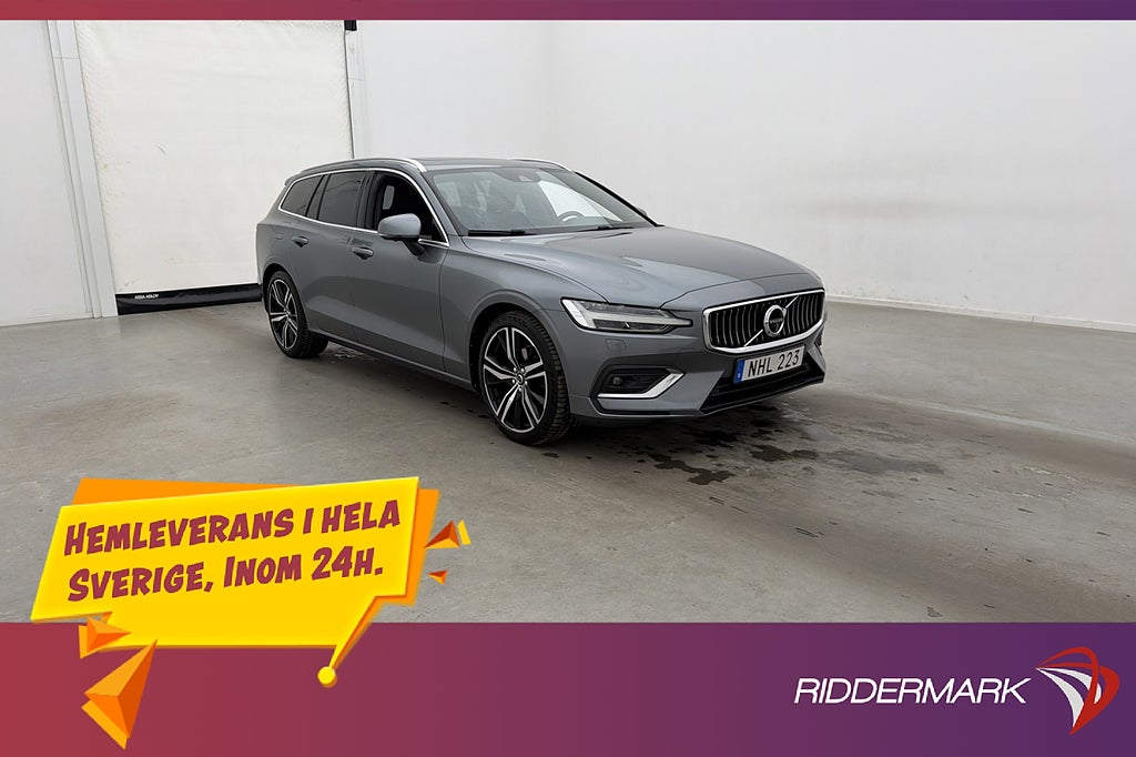Volvo V60 D4 190hk Inscription H/K Pano Värmare Head Up VOC