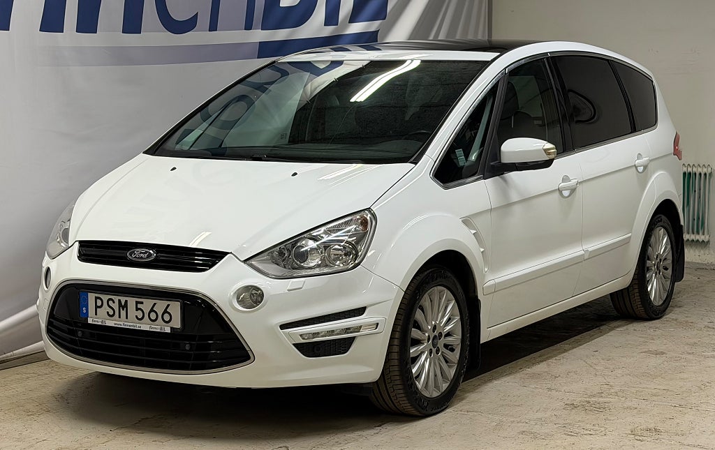 Ford S-Max 2.0 TDCi Powershift Business besiktigad Drag