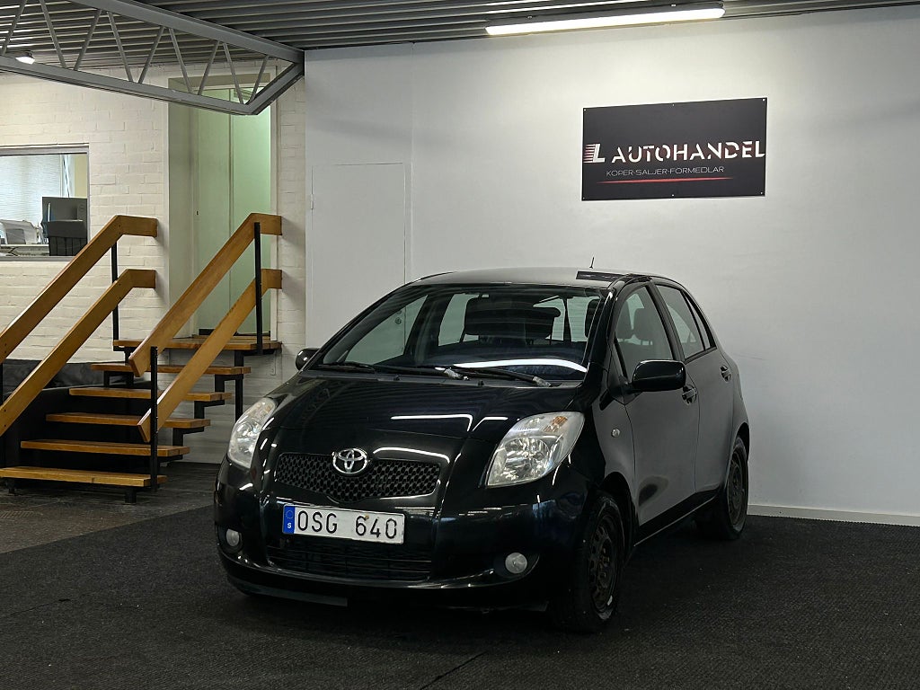 Toyota Yaris 5-dörrar 1.3 VVT-i 87Hk
