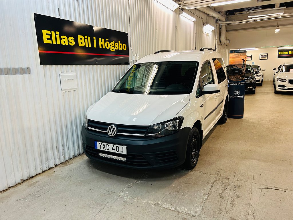 Volkswagen Caddy Life 2.0 TDI BlueMotion Euro 6,Svensksåld,Automatisk