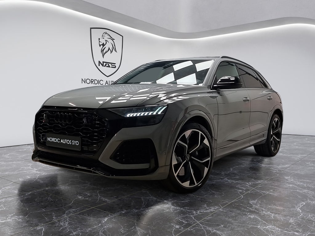Audi Q8 RS / Pano / Matrix / BO / Sv-såld / 360°