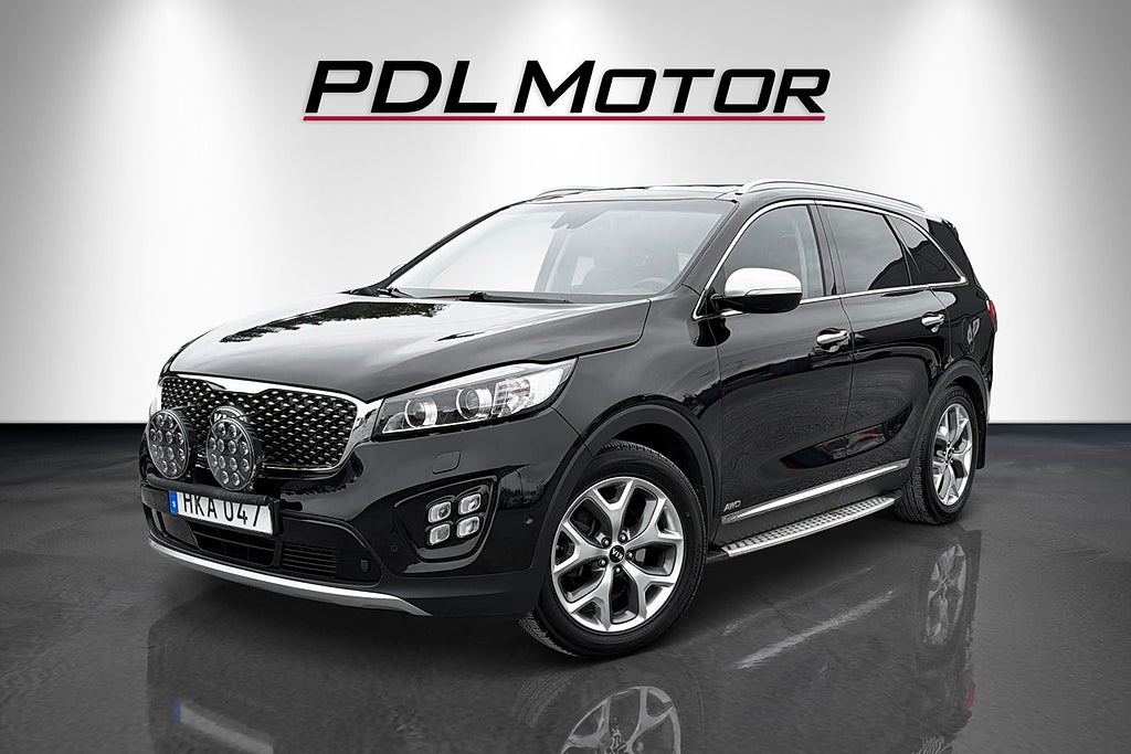 Kia Sorento 2.2 CRDi AWD 7-Sits SoV Mok Värme Drag Kamera 