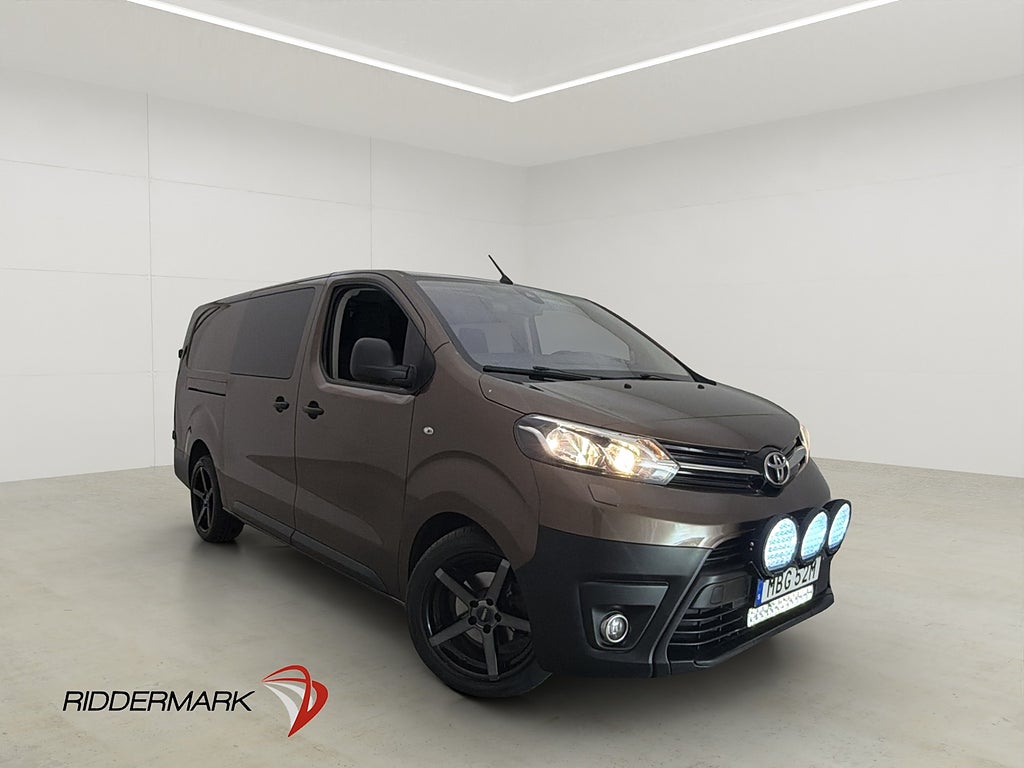 Toyota ProAce CrewVan L3 Värm HUD Drag B-Kam 2xDörr CARPLAY