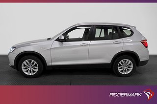 BMW X3 xDrive20d 190hk D-Värmare Skinn Navi Hi-Fi Dragkrok