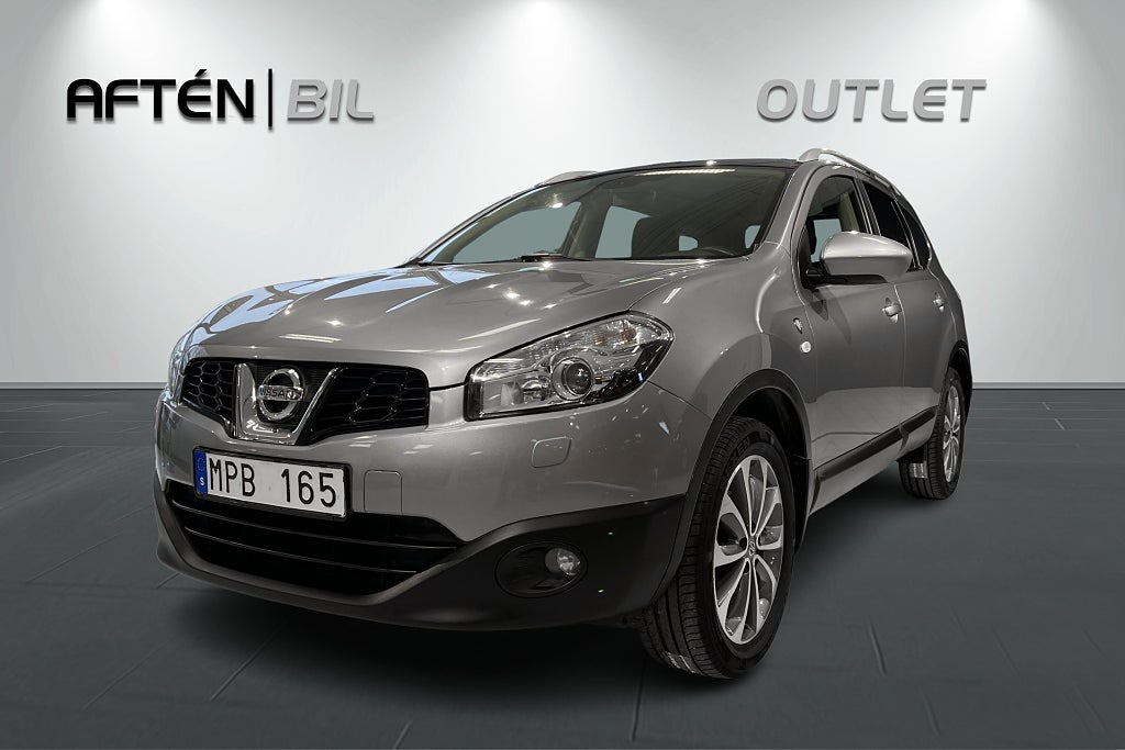 Nissan Qashqai+2 2.0 Manuell 141hk 7-Sits|Panoram|B-kam|GPS|