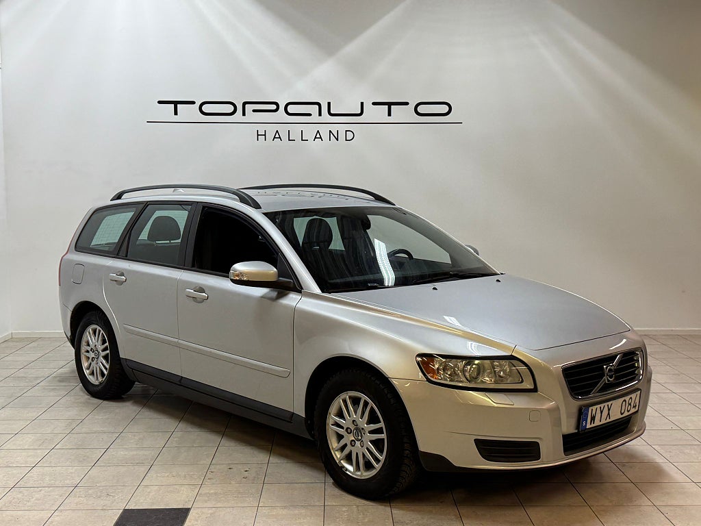 Volvo V50 1.8 Flexifuel Kinetic |Nyservad|Dragkrok