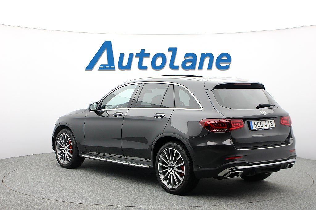 Mercedes-Benz GLC 220 d 4M AMG, Pano, 360°, Burmester®, Dragkrok 194hk