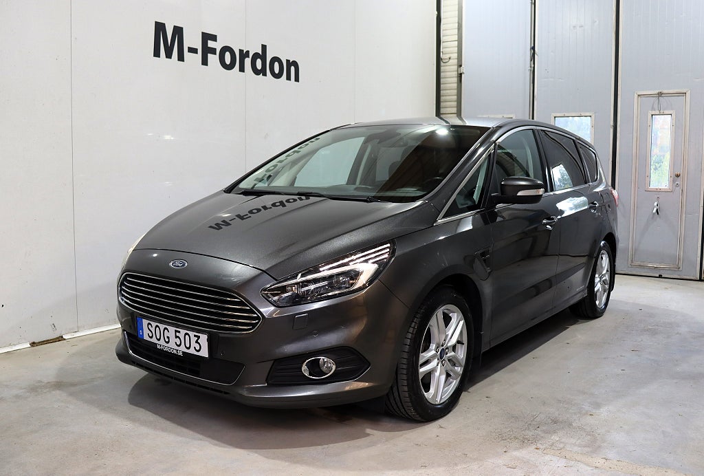 Ford S-Max 2.0 TDCi 180 Aut / 7-sits / Webasto / Navi