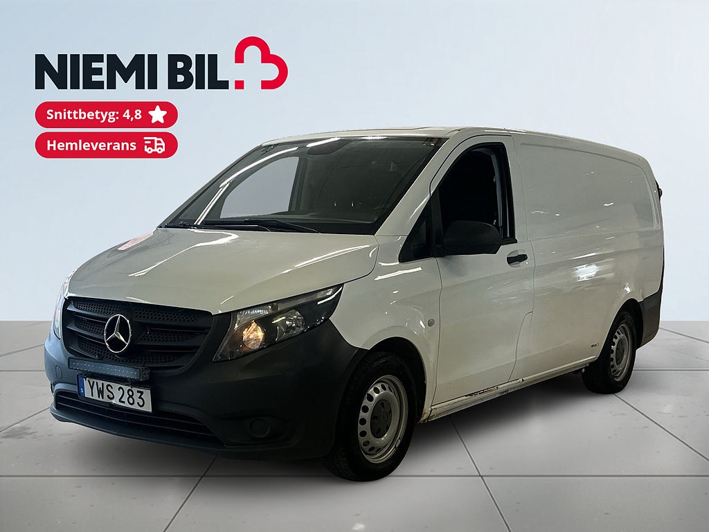 Mercedes-Benz Vito 116 CDI 2.8t Plus Drag Dvärme LED-ramp Farthållare S&V