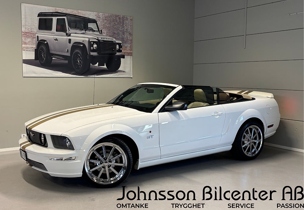 Ford Mustang GT Convertible V8 JBA Avgassystem Clean Title 20 tum° 