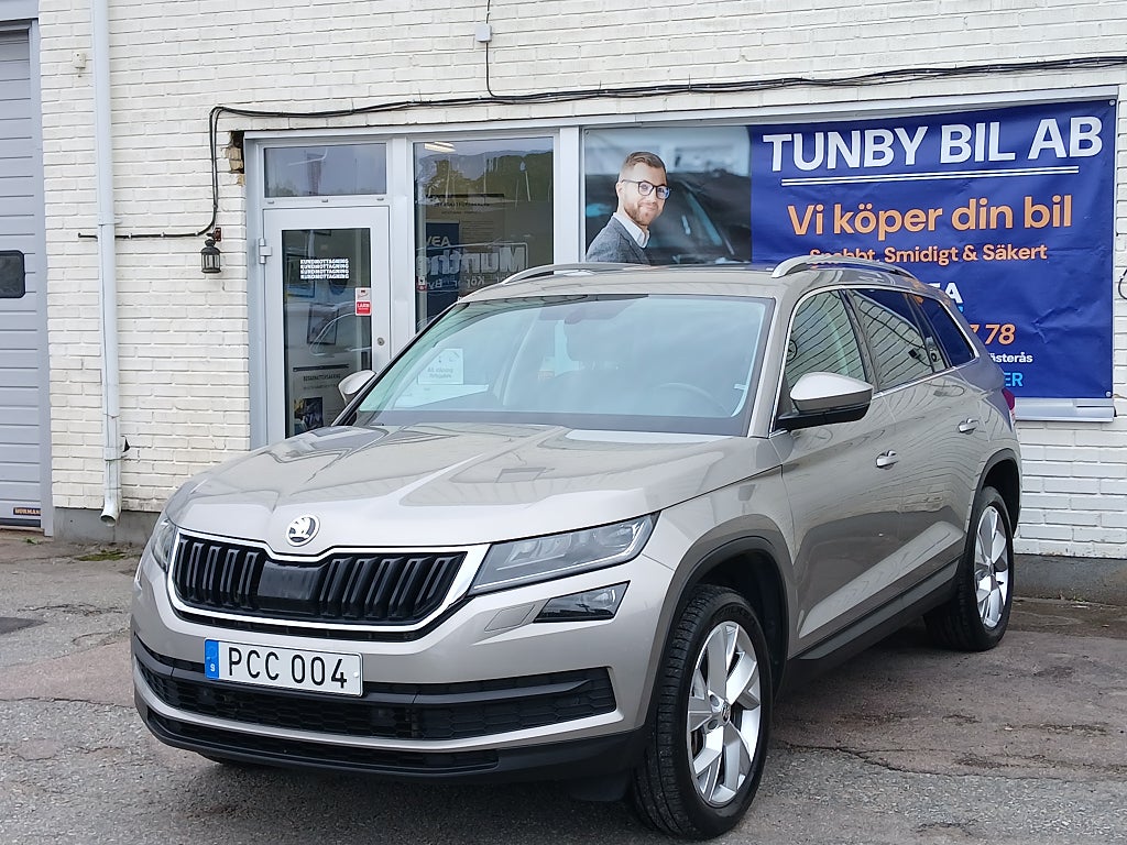 Skoda Kodiaq 7-Sit 2.0 TDI4x4 Businessline/Auto/Drag/Kambyt/D-Värm