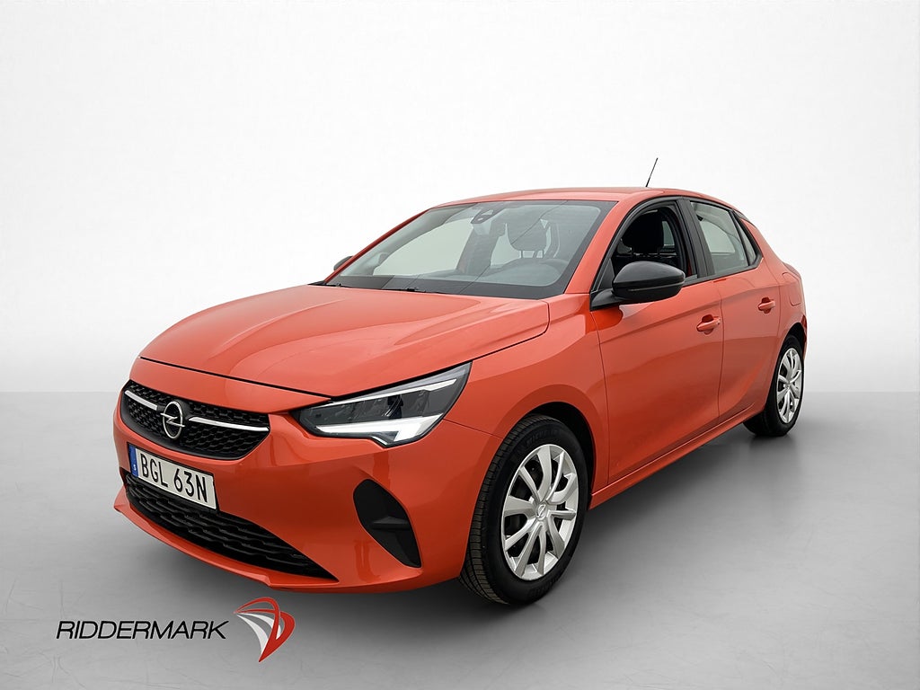 Opel Corsa 75hk Edition P-Sensorer CarPlay Rattvärme