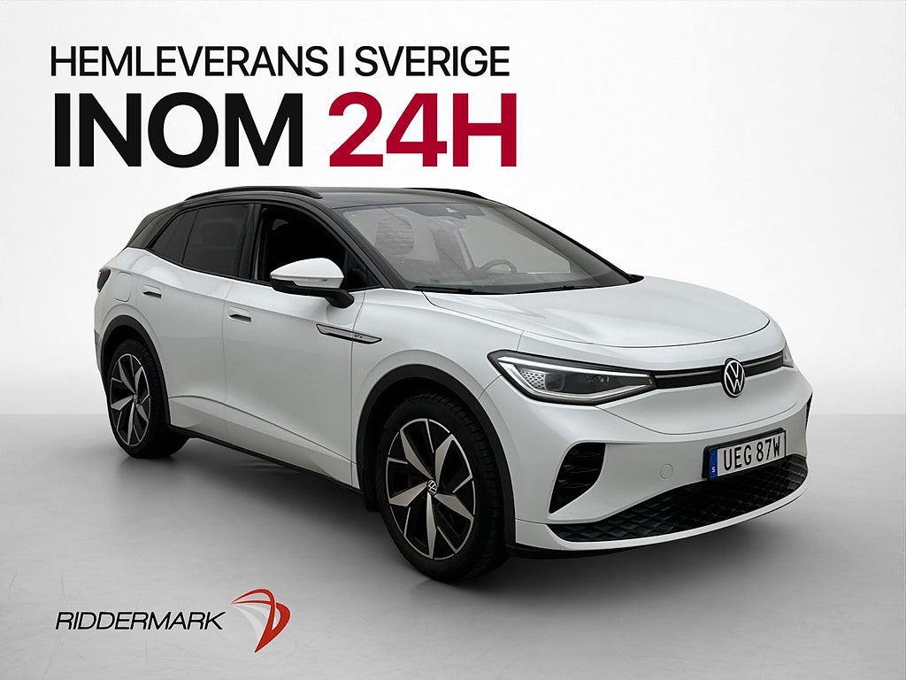 Volkswagen ID.4 GTX GTX 77 kWh 4M Comfort Plus I.Q 360° Dragkrok