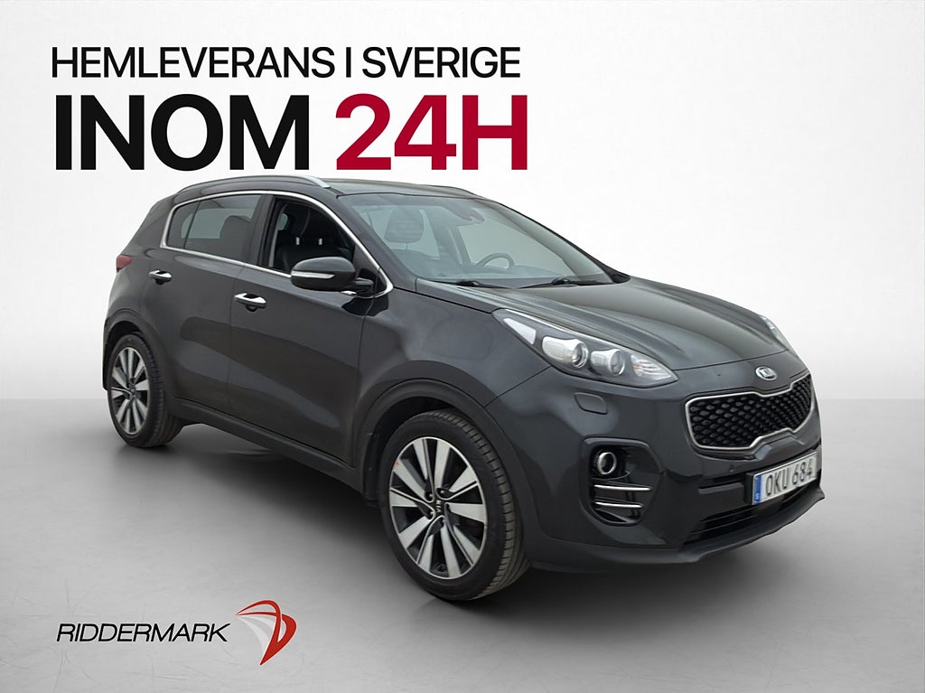 Kia Sportage 1.7 CRDi Advance Kamera Skinn CarPlay Navi Drag