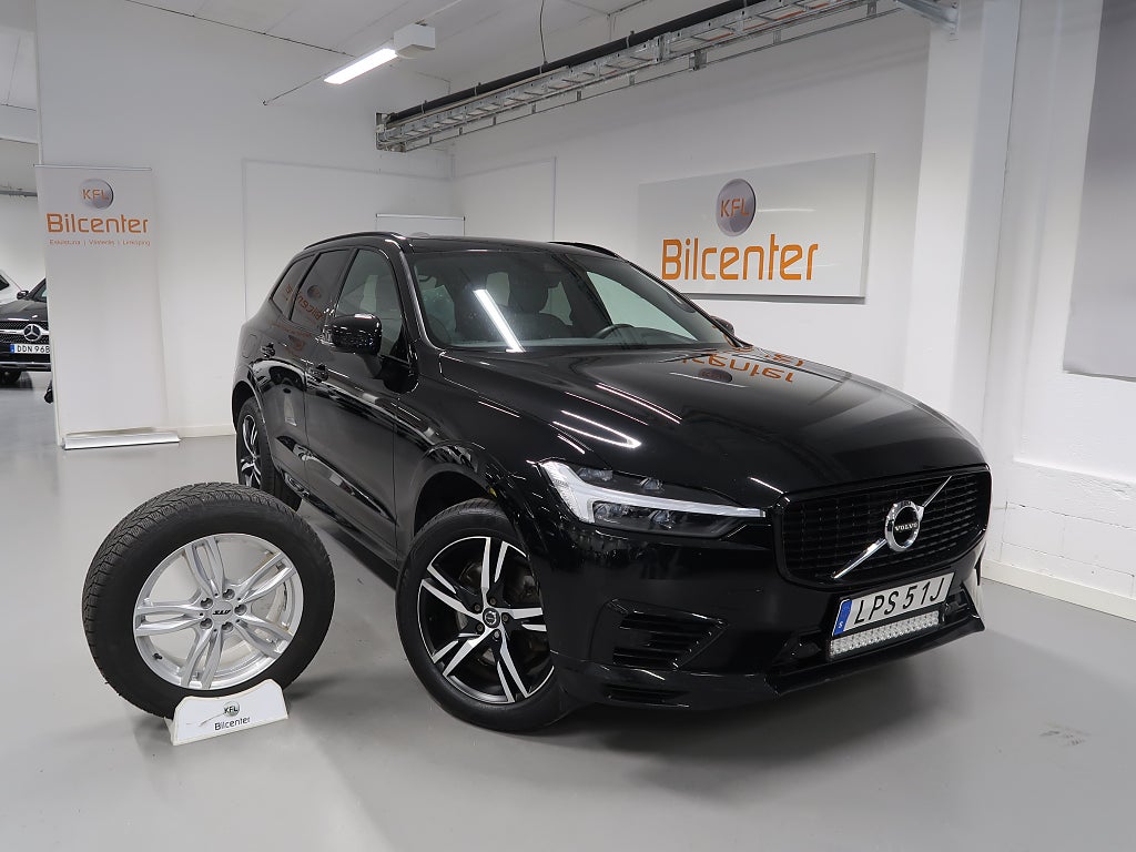 Volvo XC60 Recharge T6 AWD R-Design V-Däck ingår H/K-Drag-Kamera-P