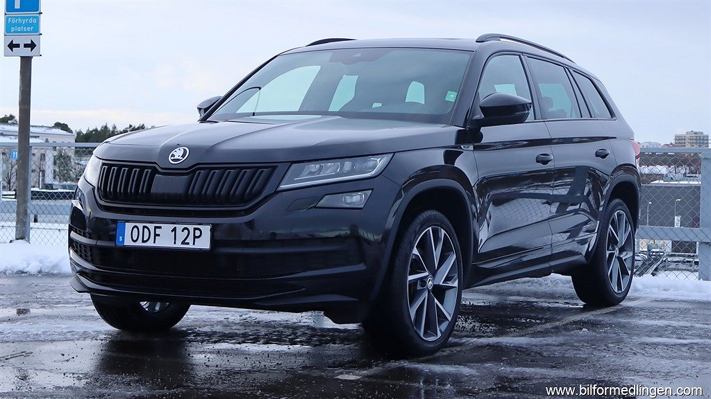 Skoda Kodiaq 2.0 TDI 4X4 190hk SportLine 360-Kamera Pano Canton