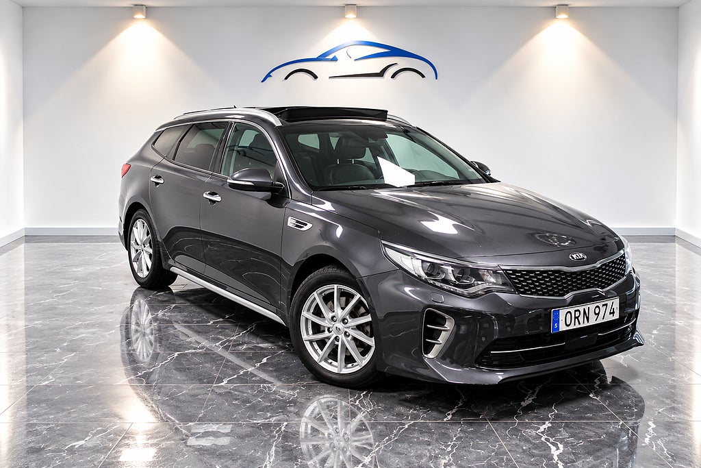 Kia Optima SW GT-Line Pano H/K Skinn Auto Adaptiv B-Kamera Keyless