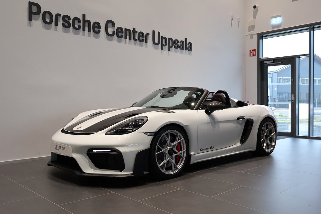 Porsche Cayman 718 Spyder RS Clubsport Weissach-paket 