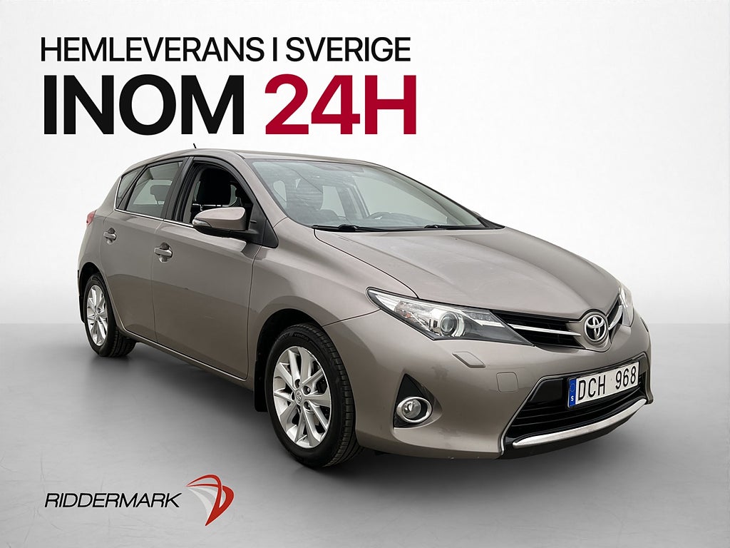 Toyota Auris 1.6 Valvematic 132hk Active Kamera Farthållare