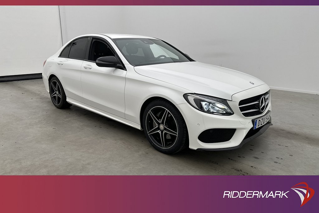 Mercedes-Benz C 220 d 170hk AMG Night Skinn Burmester Navi