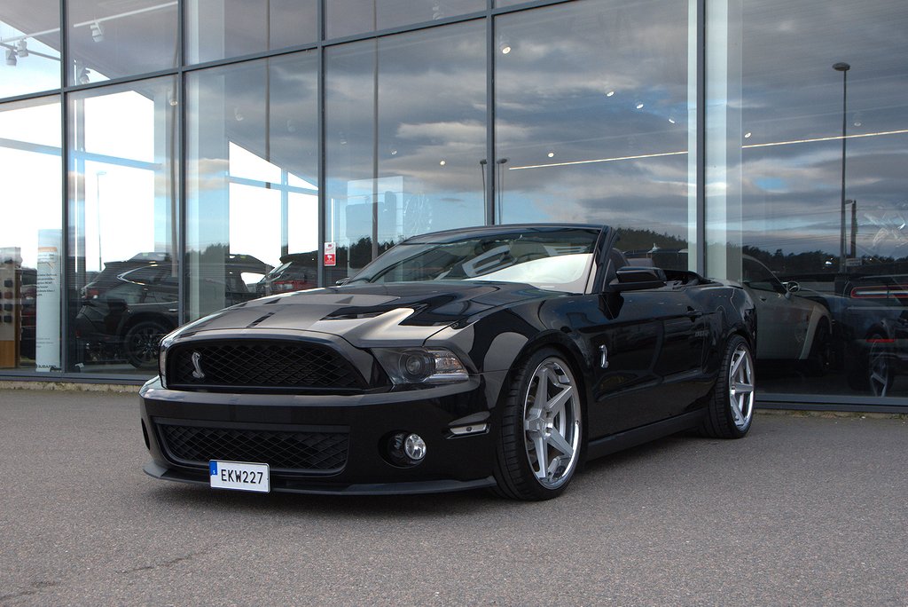 Ford Mustang Shelby GT500 Convertible Nyservad 3.162 mil !