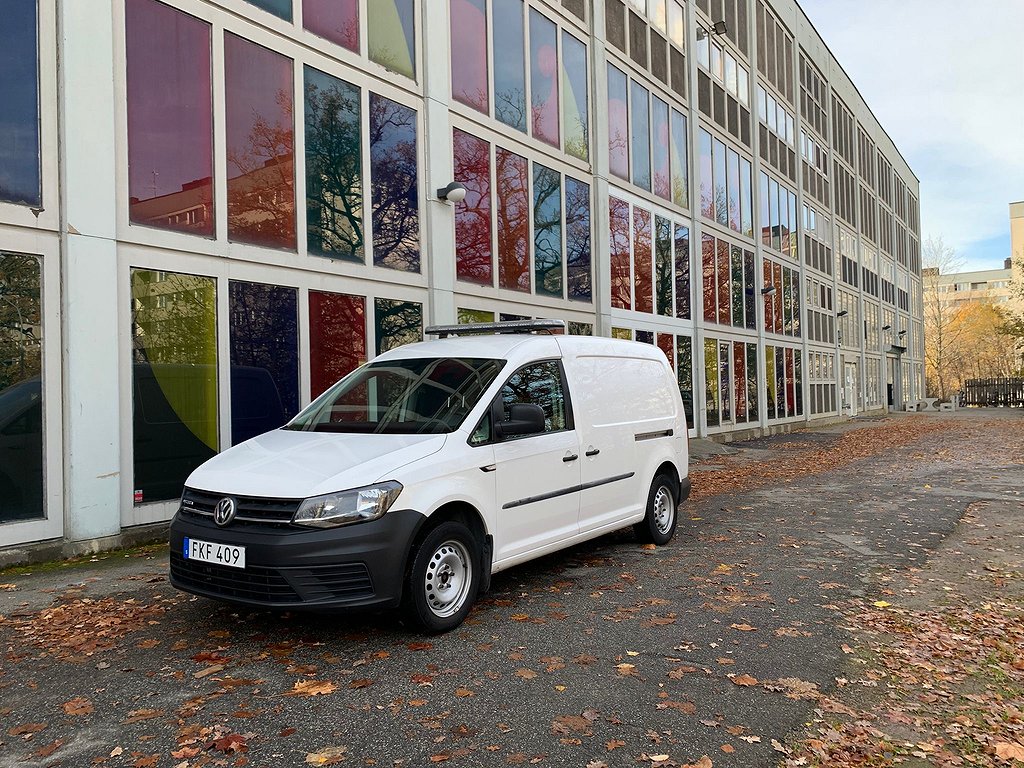 Volkswagen Caddy Maxi 1.4 TGI BlueMotion  Dubbla skjutdörrar Euro 6