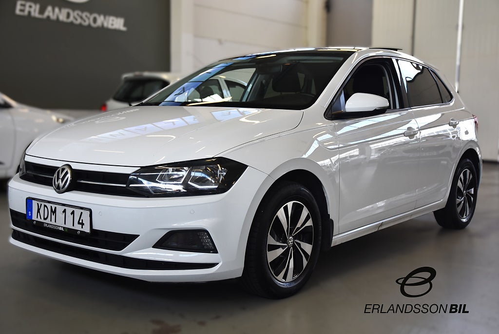 Volkswagen Polo 1.0 TSI Base Euro 6 PANORAMA P-SENSORER BACKKAMERA