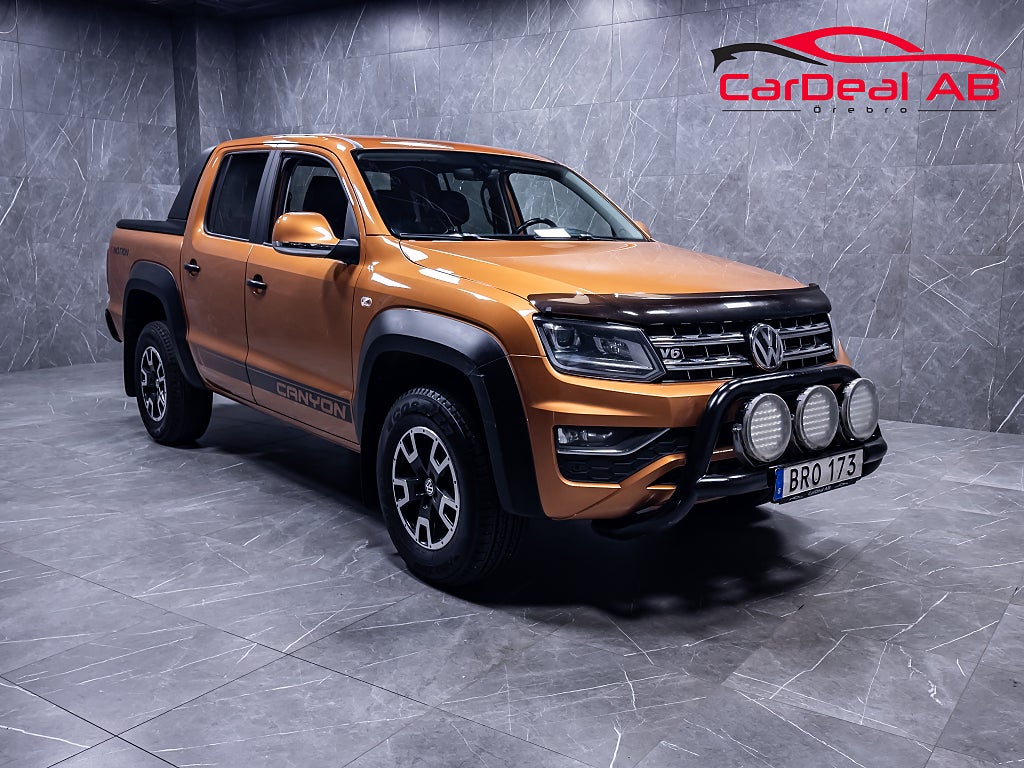 Volkswagen Amarok 3.0 V6 TDI 204hk 4M Canyon Drag Backkamera MOMS