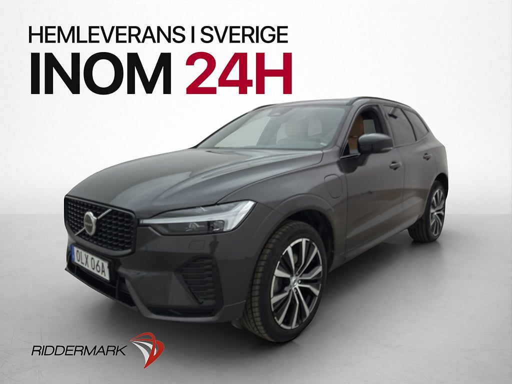 Volvo XC60 Recharge T6 AWD Plus Dark Värmare Pano Skinn MOMS