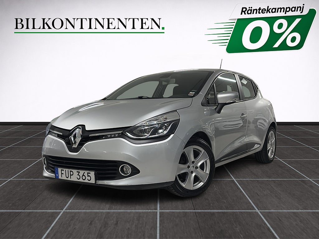 Renault Clio TCe 90hk *RÄNTEKAMPANJ 0%* M-Värm GPS Keyless Välservad