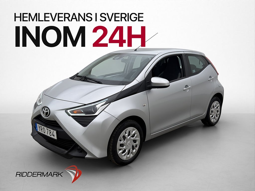 Toyota Aygo 1.0 VVT-i 72hk X-Play Touch Kamera Bluetooth