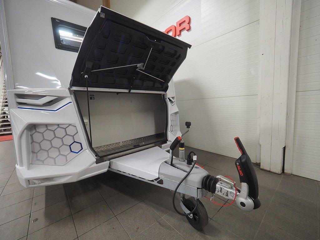 Knaus Yaseo 340 PX Vagnen för EL-bil I Fällbar säng I 3,99% Ränta 2024