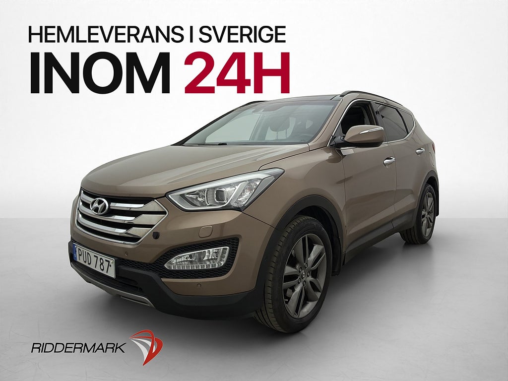 Hyundai Santa Fe 2.2 CRDi 4WD Premium Pano Värm Läder Kamera