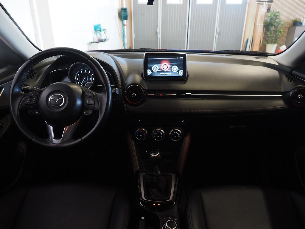 Mazda CX-3 2.0 SKYACTIV-G 120hk Optimum Navi Kamera Skinn 2015