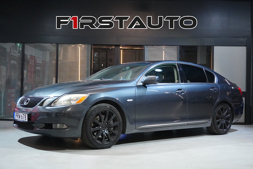 Lexus GS300 300 3.0 V6 Kamera Skinn Navi Ny bestikad Ny servad
