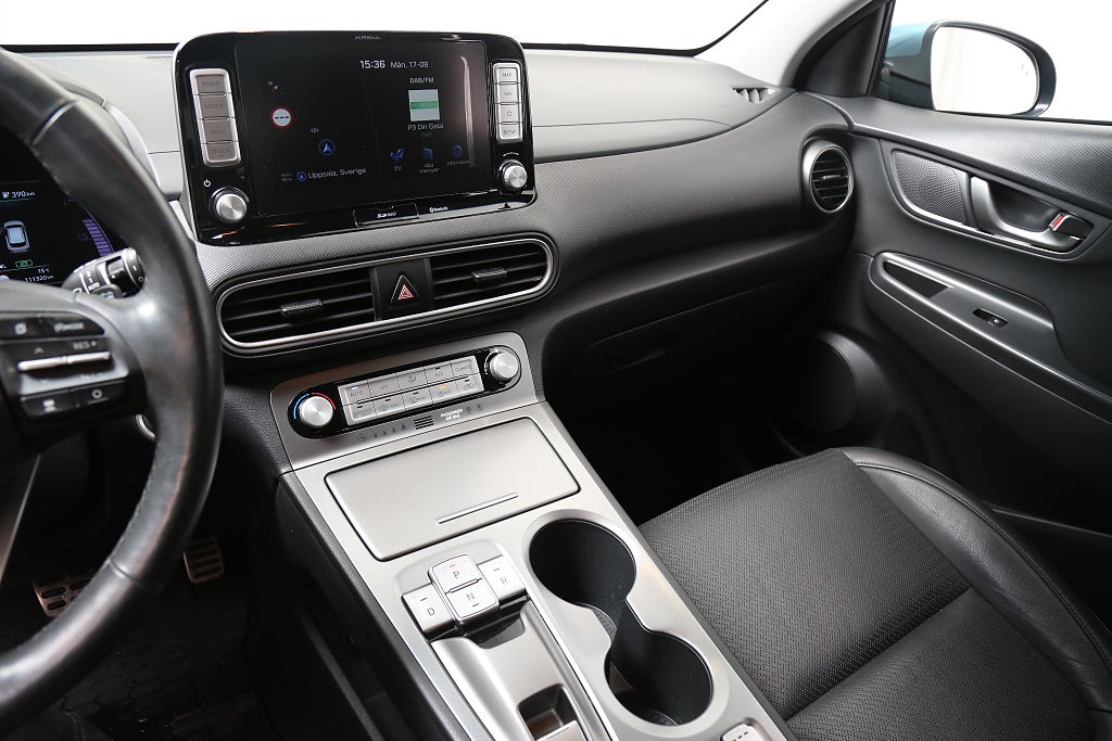 Hyundai Kona Electric 64 kWh Premium 204hk 1ägare I Nytt EV-batteri 2019