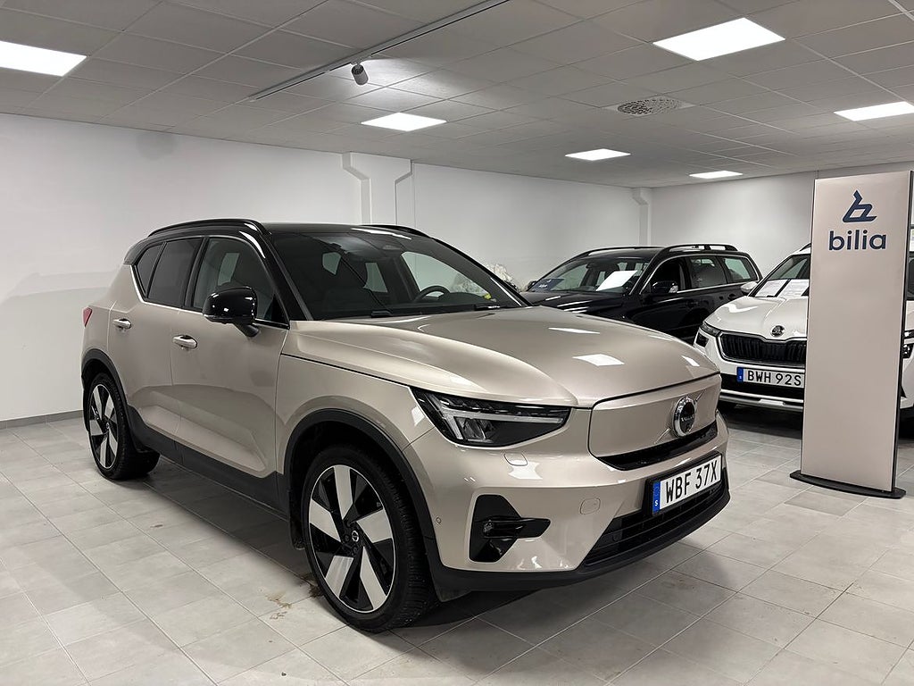 Volvo XC40 Recharge Single Motor Extended Range Ultimate Drag Panorama Harm