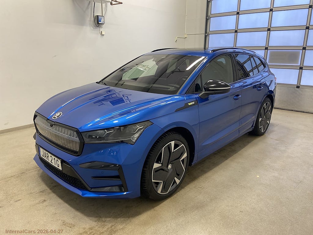Skoda Enyaq iV Enyaq RS 340hk Drag, panorama se spec. 