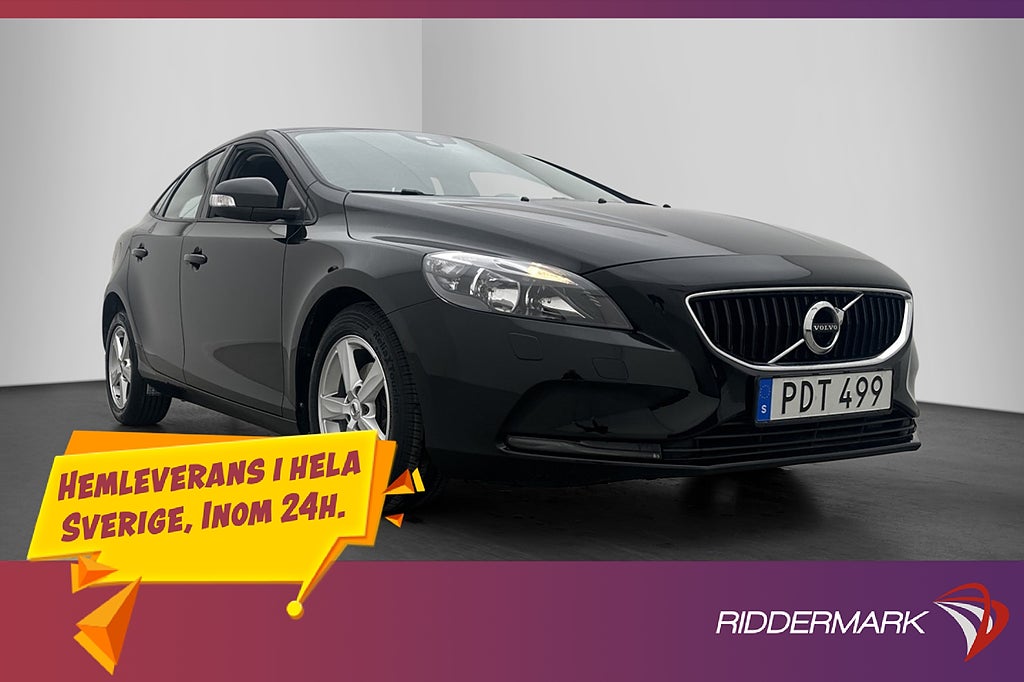 Volvo V40 D2 120hk Kinetic Värmare  VOC Sensorer 0,36L/mil