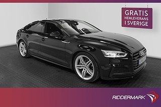 Audi A5 Sportback 45 TFSI Q 245hk Full S-Line Svartoptik