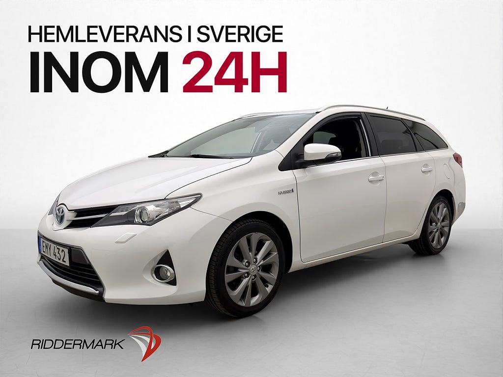 Toyota Auris TS Hybrid 136hk Backkamera 360kr Skatt 0,4L/mil