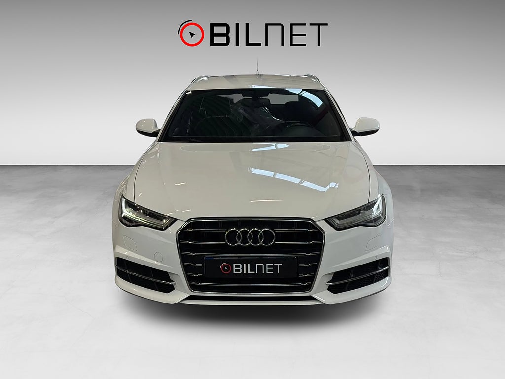 Audi A6 Avant 2.0 TDI 190hk Aut S-Line In/ut Värmare LED Drag