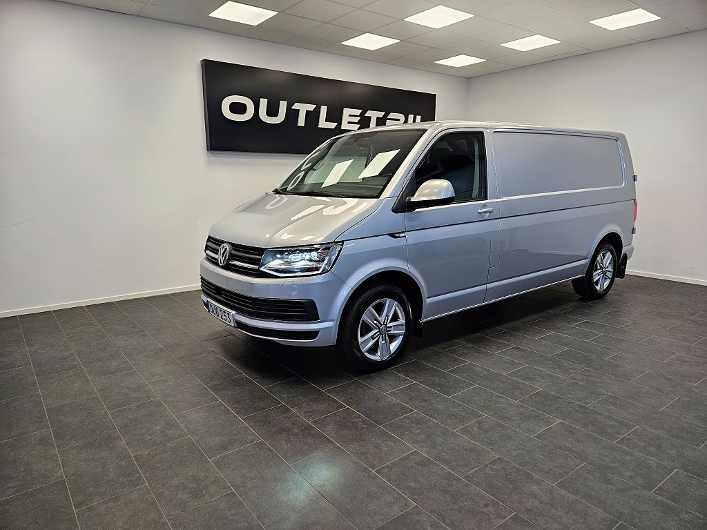 Volkswagen Transporter Skåp Lång 2.0 TDI 150hk Värmare Drag Backkamera MOMS