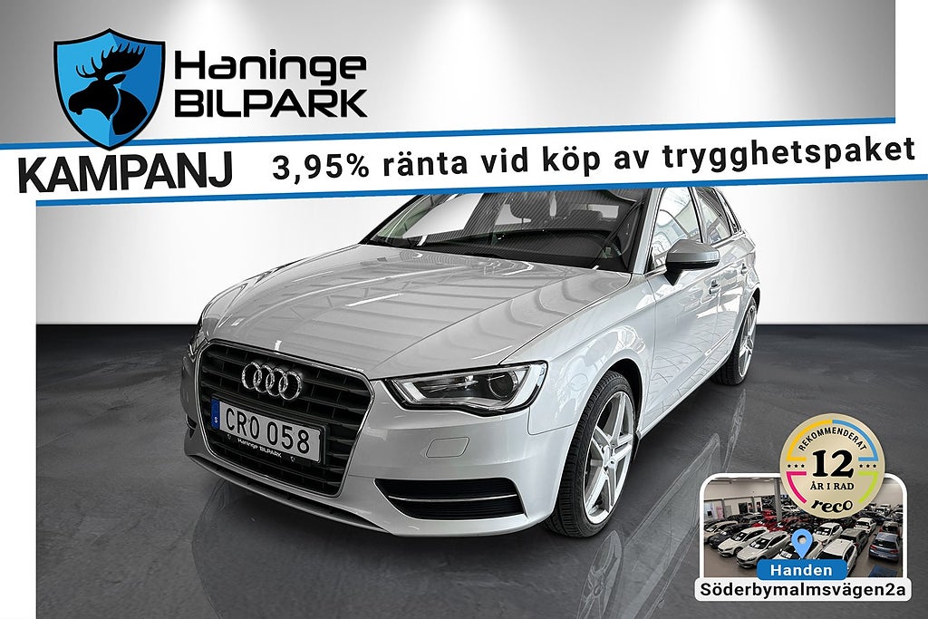 Audi A3 SB 1.4 TFSI S Tronic SUPERDEAL 3.95% / BT / PDC / AUT