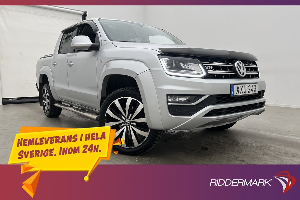 Volkswagen Amarok Aventura 3.0 4M Värm Drag CARPLAY Moms