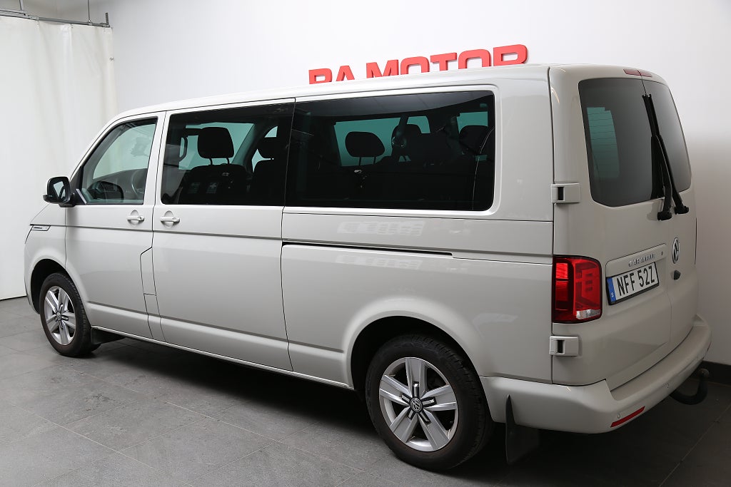 Volkswagen Caravelle 2,0 TDI Comfortline Kombi 9-sits Värmare Drag Leasbar