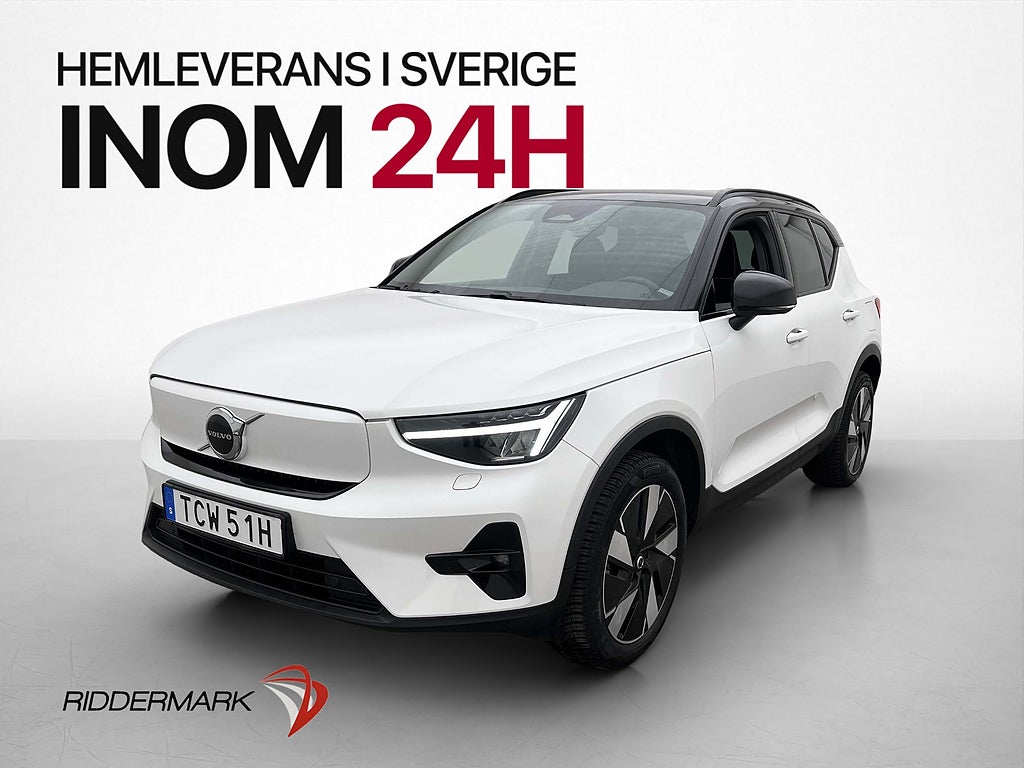 Volvo XC40 Single Motor Extended Range Plus Värm Drag MOMS