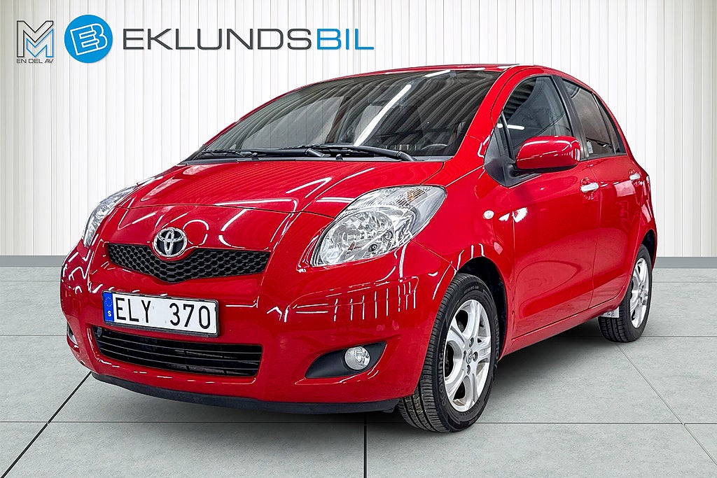 Toyota Yaris 5-dörrar 1.33 Dual VVT-i 2-ägare AUX Låga mil Kamkedja